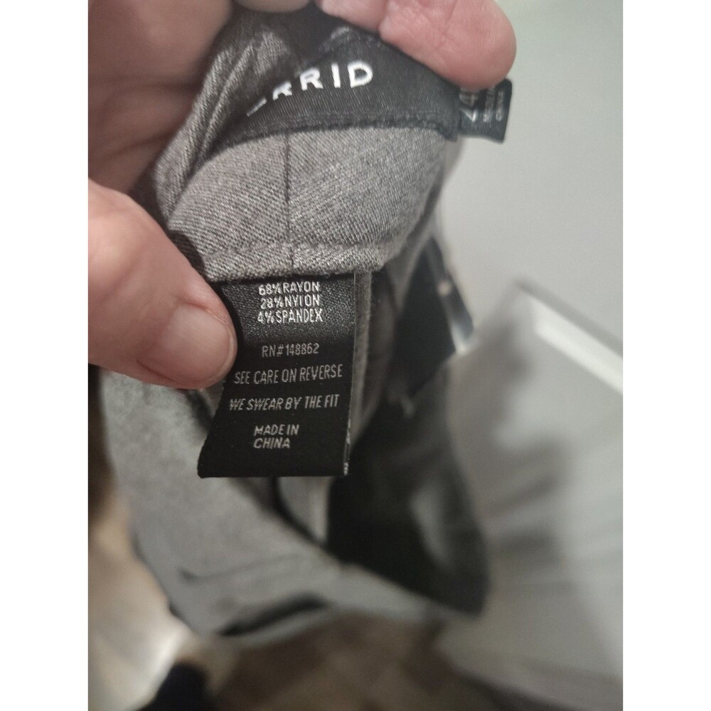 NWT Torrid The Noir Collection All-Nighter Pant Size 24R Gray Classic Work wear - Picture 10 of 10